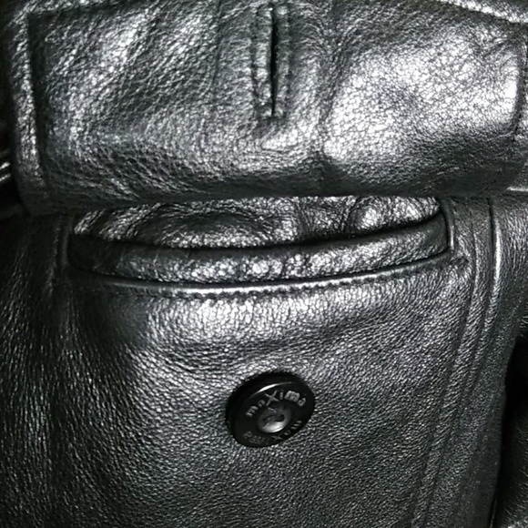 Wilson's Leather Black Maxima Jacket - Picture 2 of 8